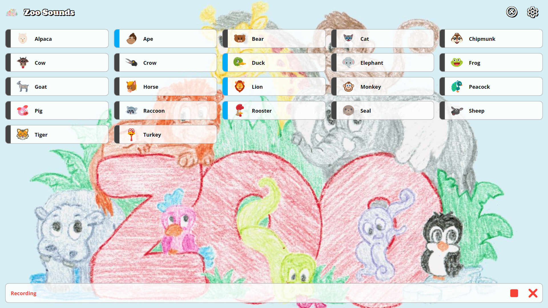 Zoo Sounds screenshot