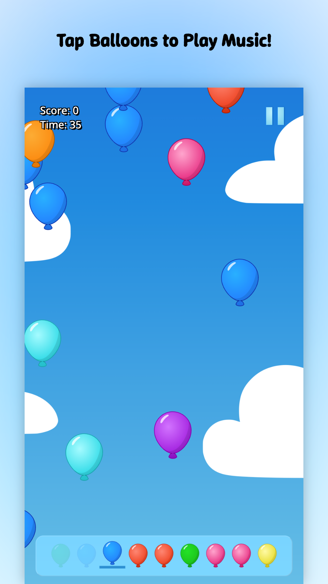 Balloon Tunes screenshot