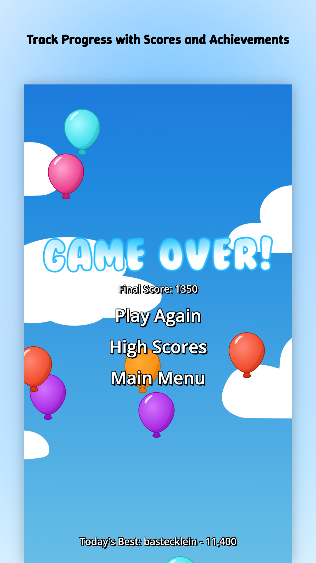 Balloon Tunes screenshot