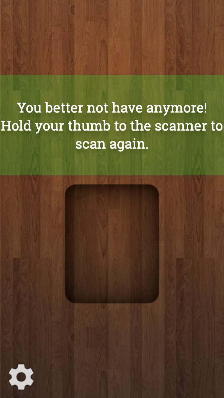 Caffeine Scanner screenshot
