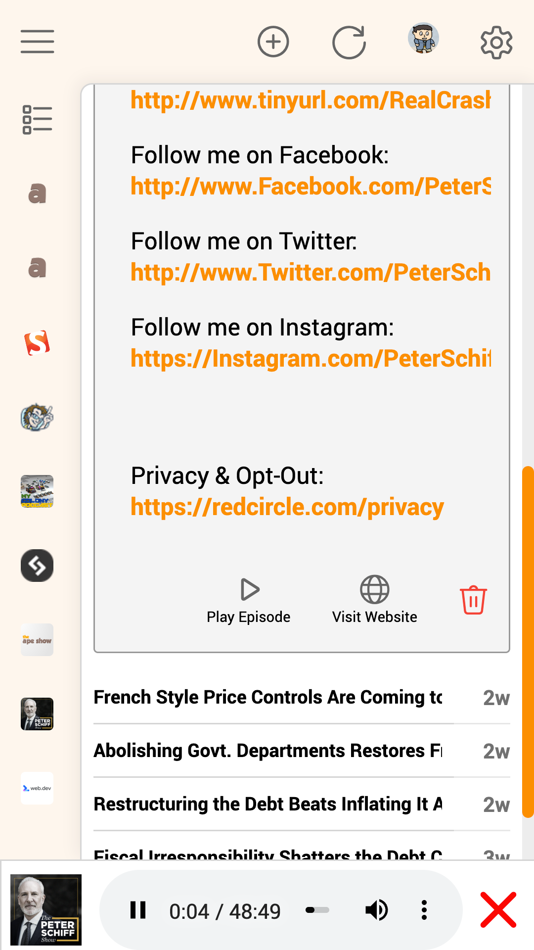 Boom Feed screenshot
