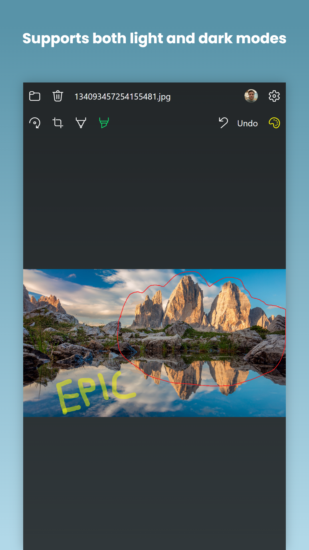 Photag screenshot