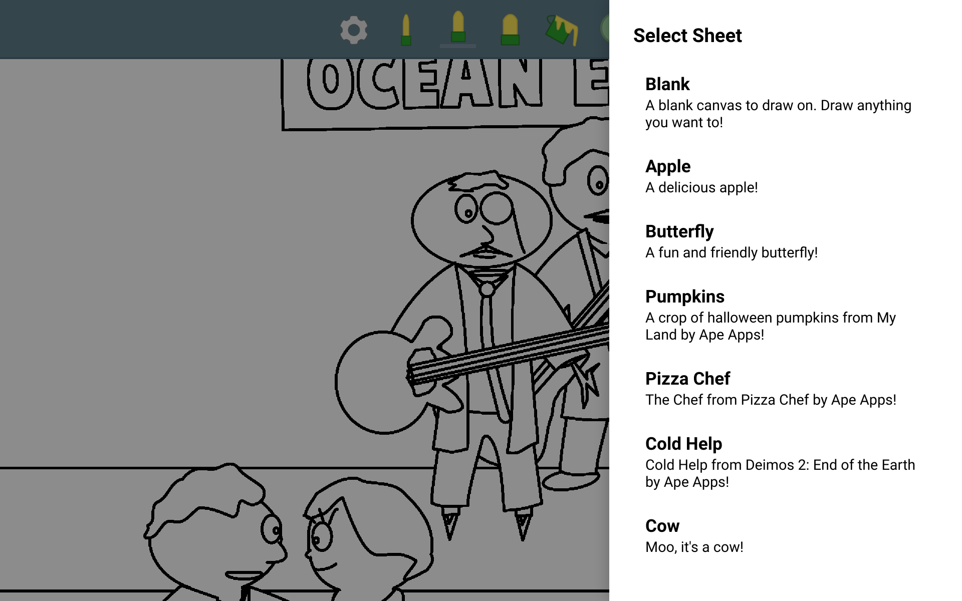 Coloring Book screenshot