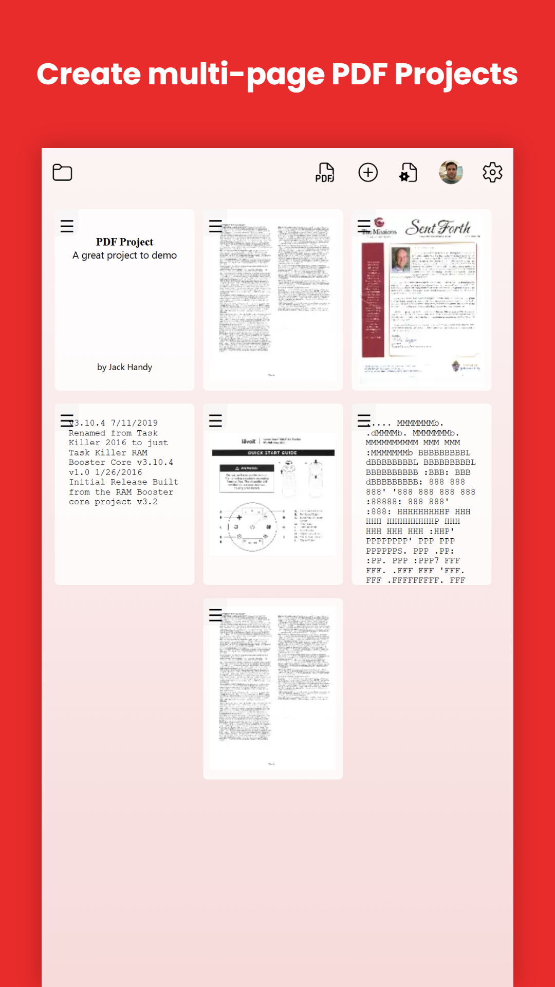 PDF Document Scanner screenshot