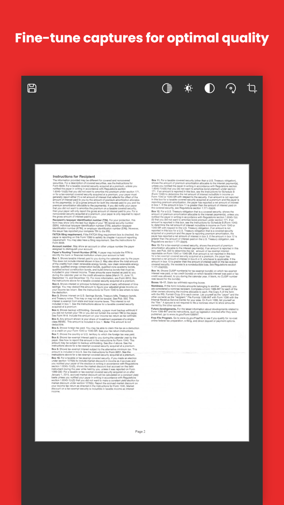 PDF Document Scanner screenshot