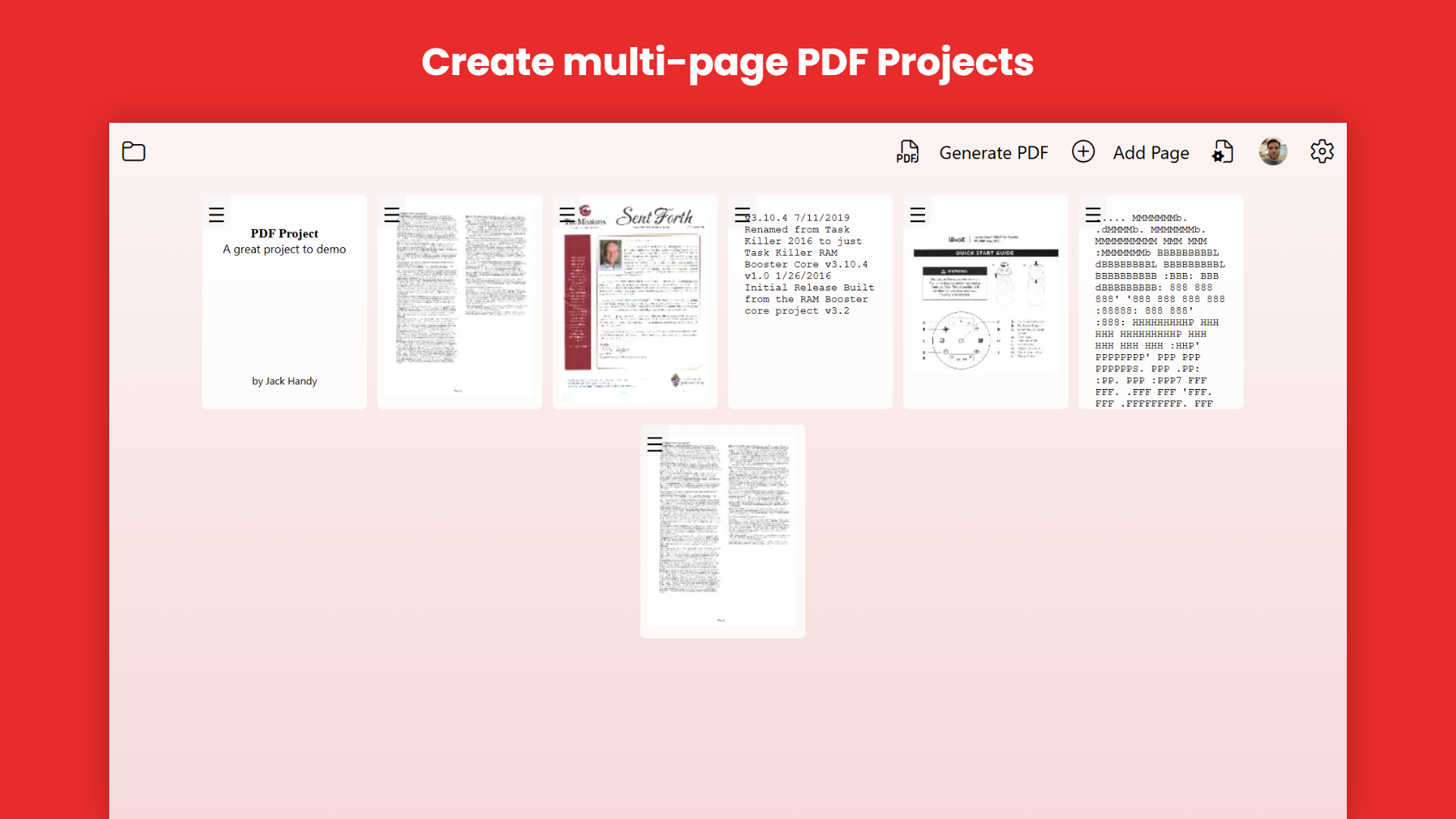 PDF Document Scanner screenshot