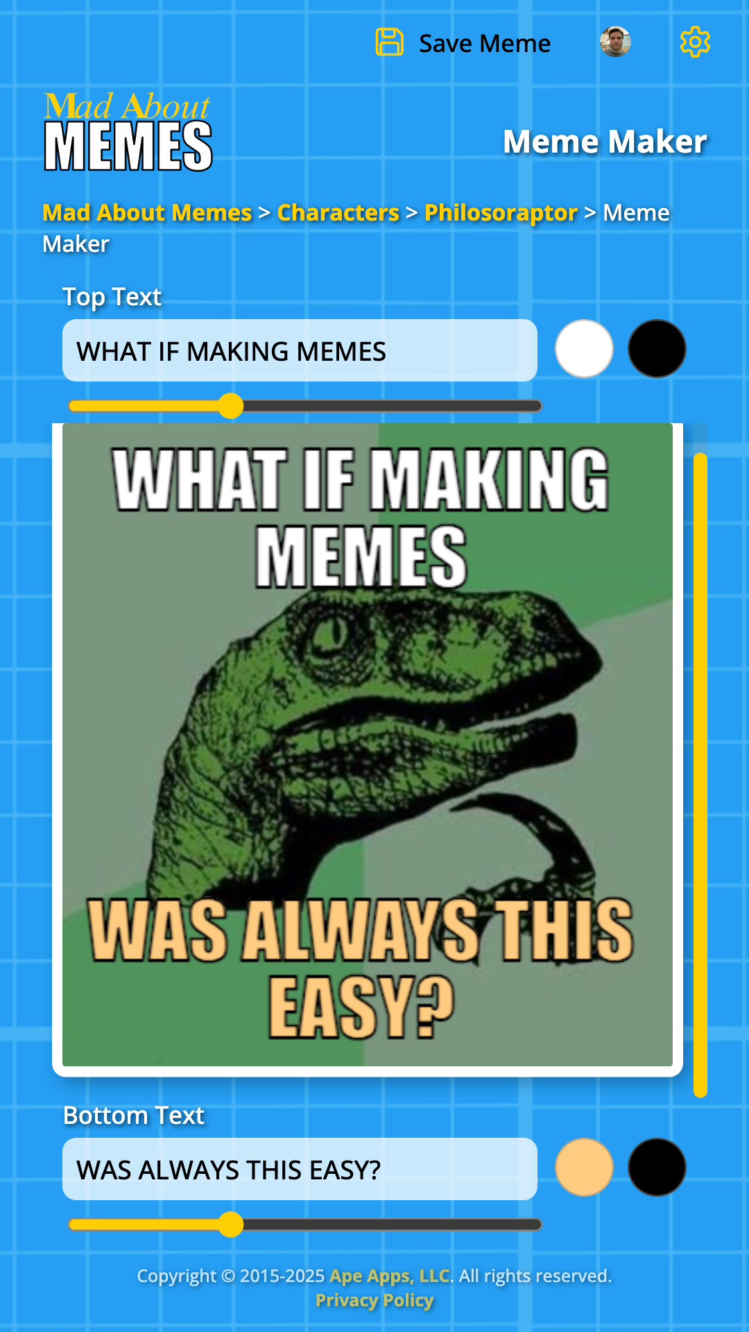 Mad About Memes screenshot