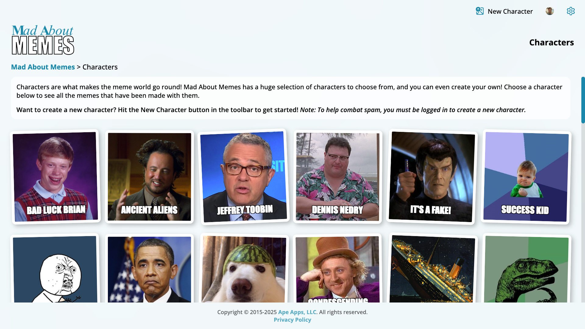 Mad About Memes screenshot