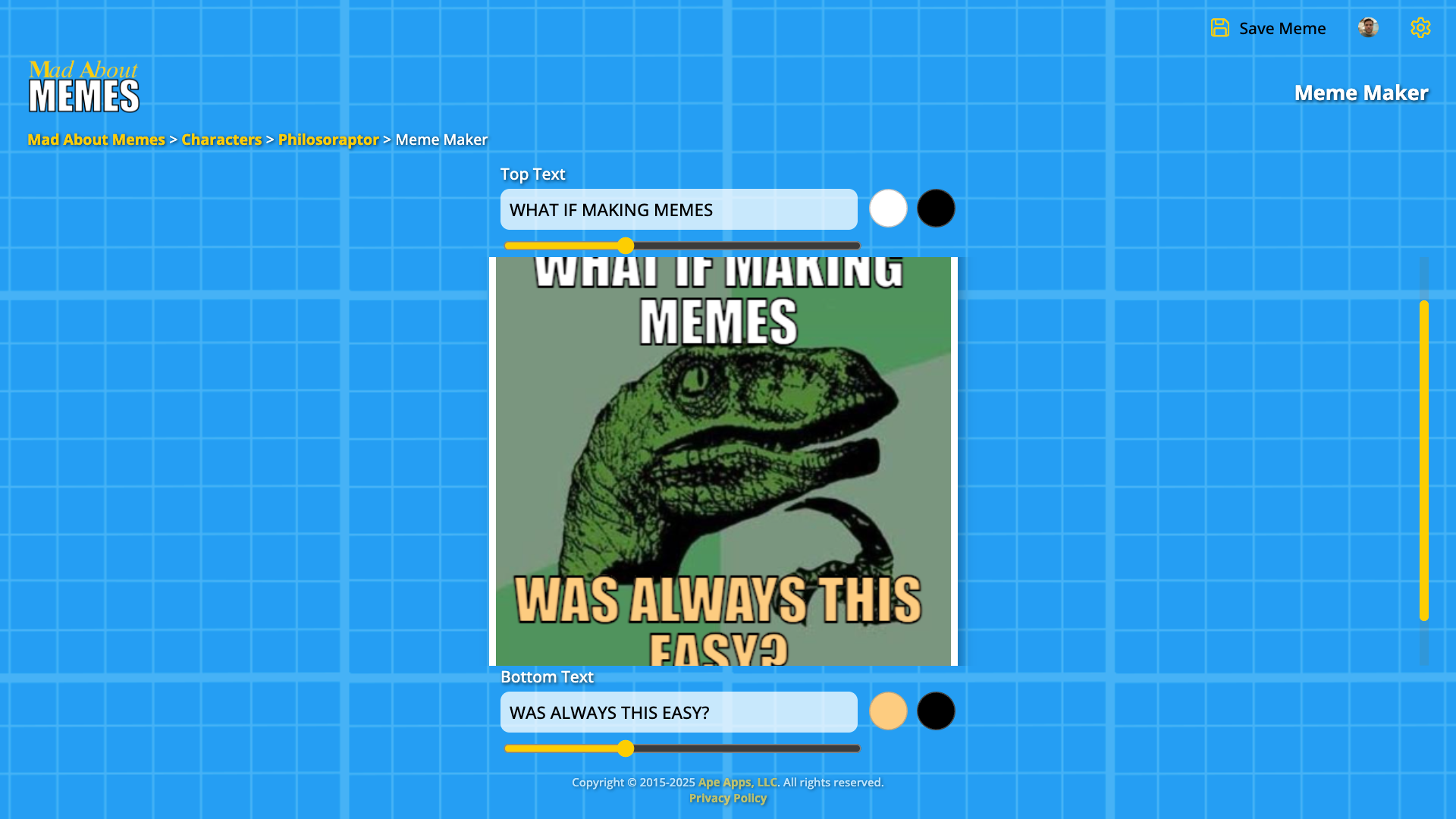 Mad About Memes screenshot