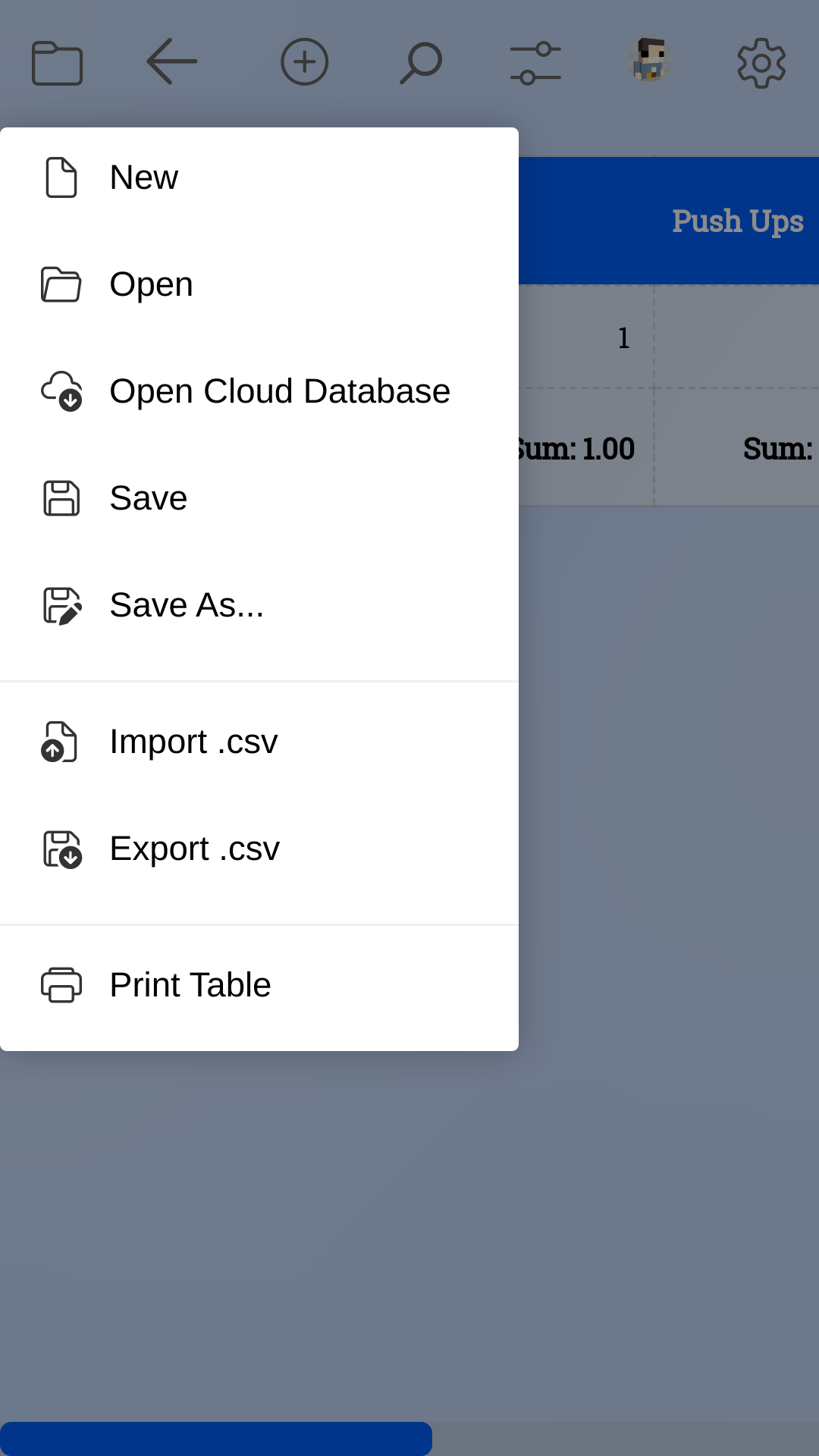 EZ Database screenshot