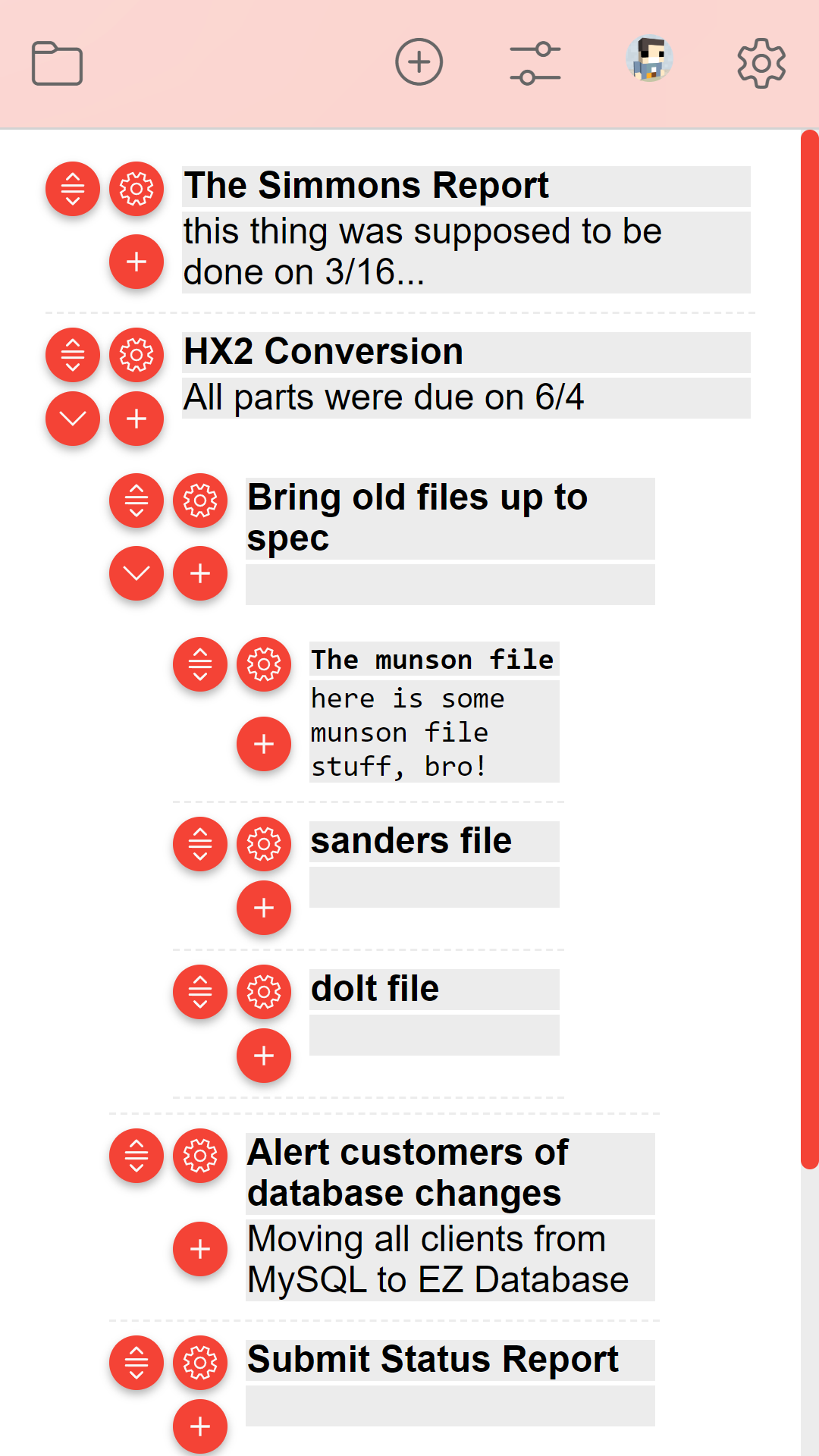 EZ Outliner screenshot