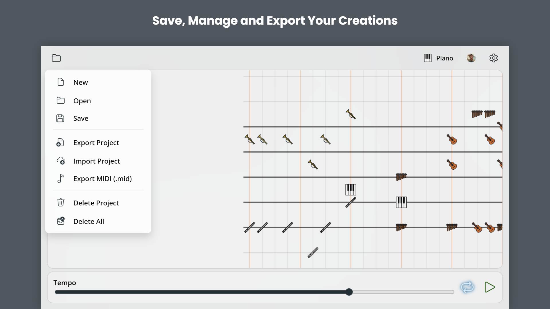 EZ Composer screenshot