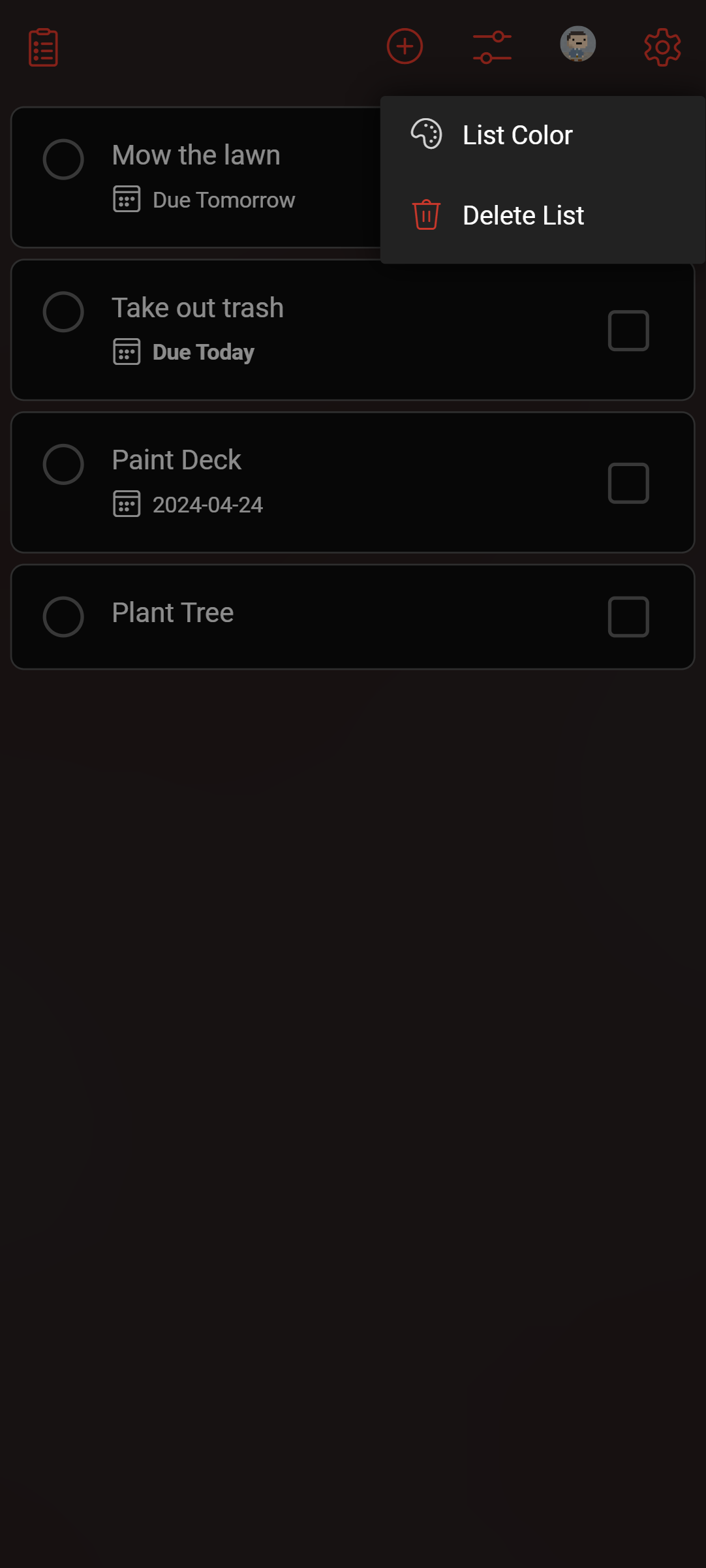 EZ Tasks screenshot