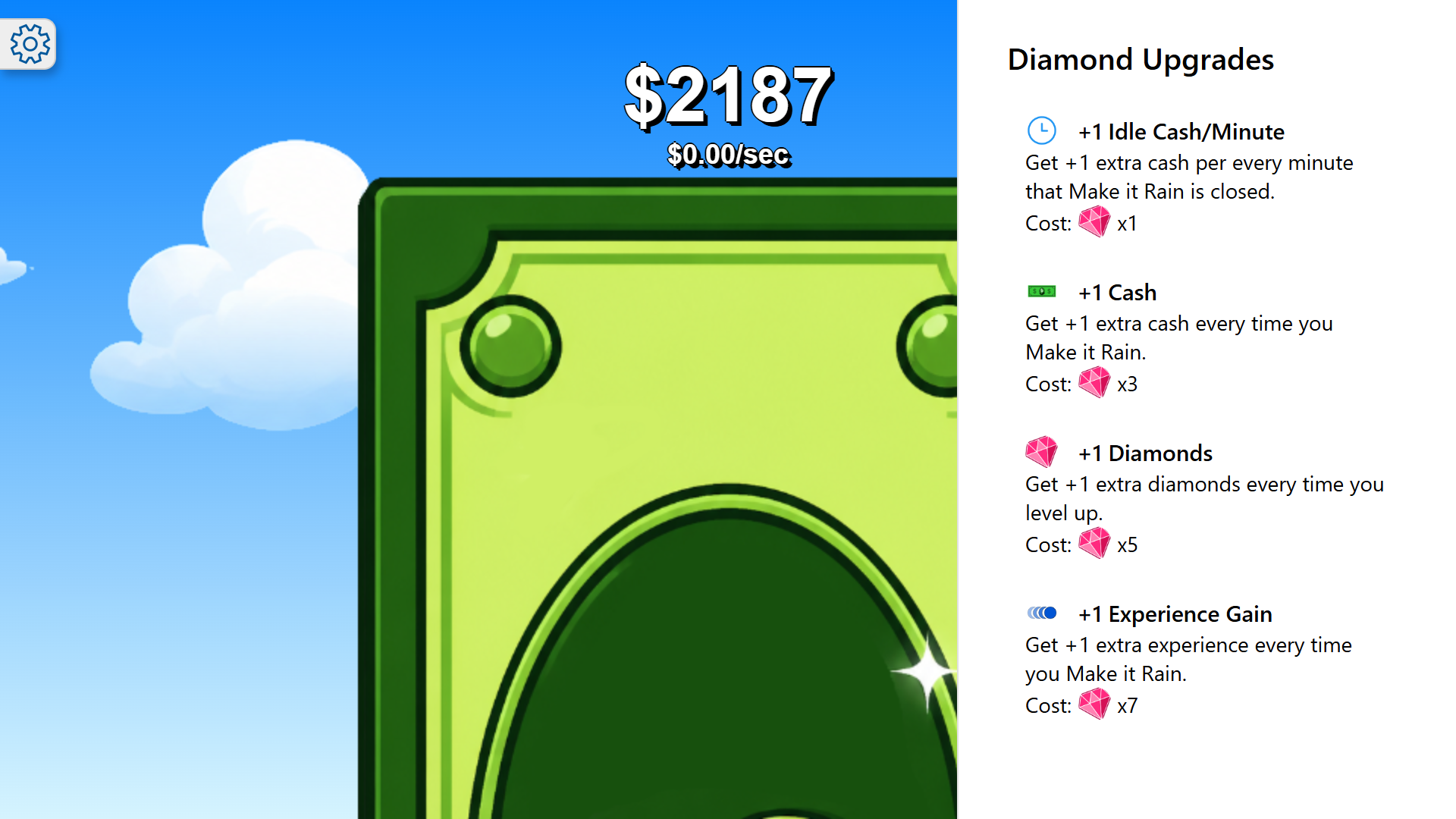Making it Rain screenshot