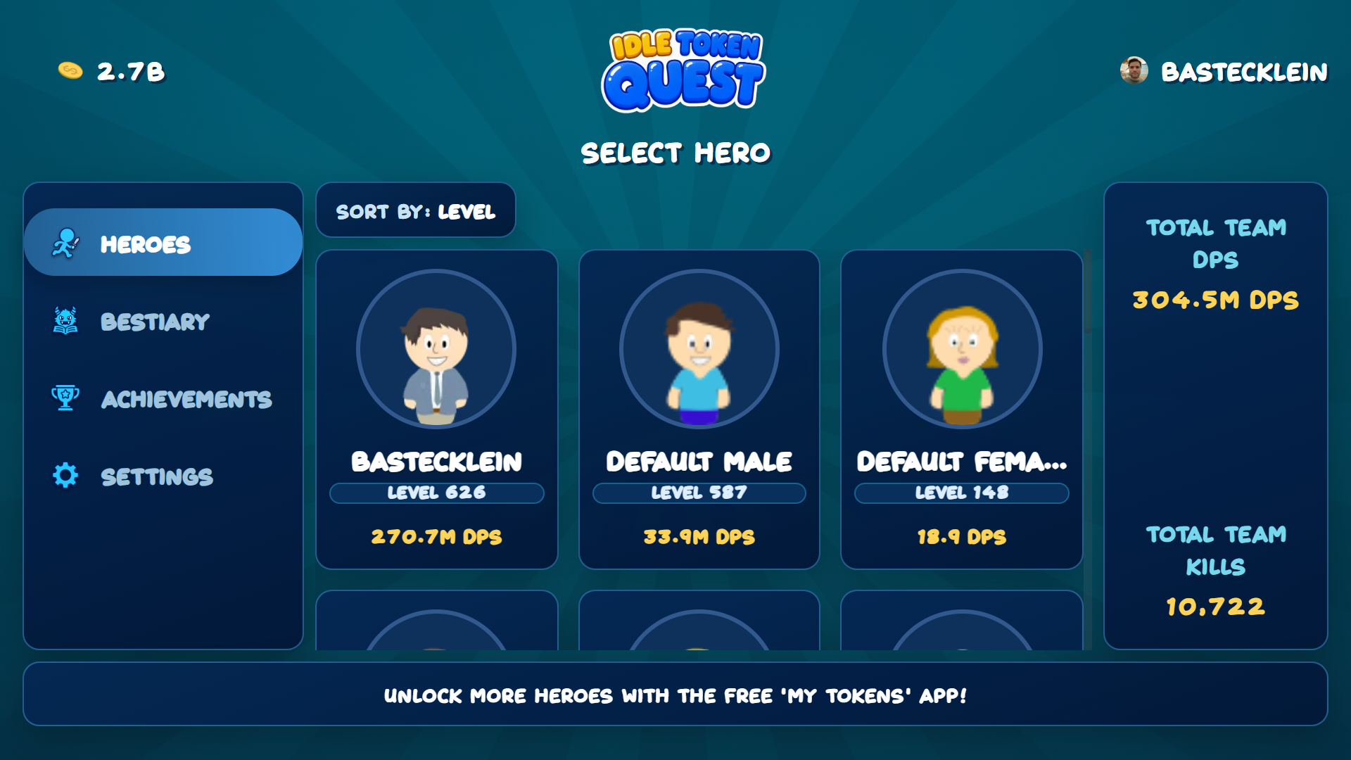 Idle Token Quest screenshot