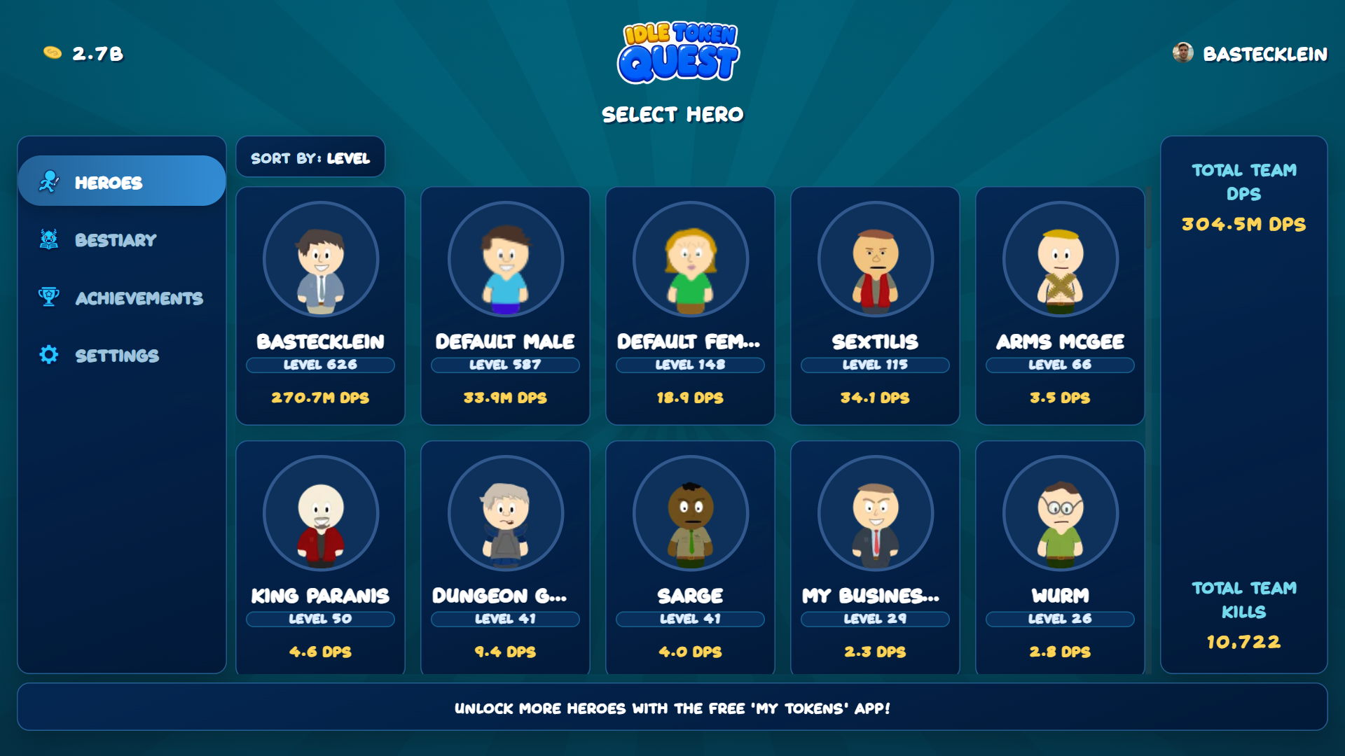 Idle Token Quest screenshot