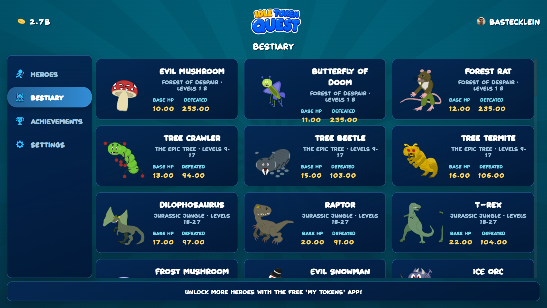 Idle Token Quest screenshot