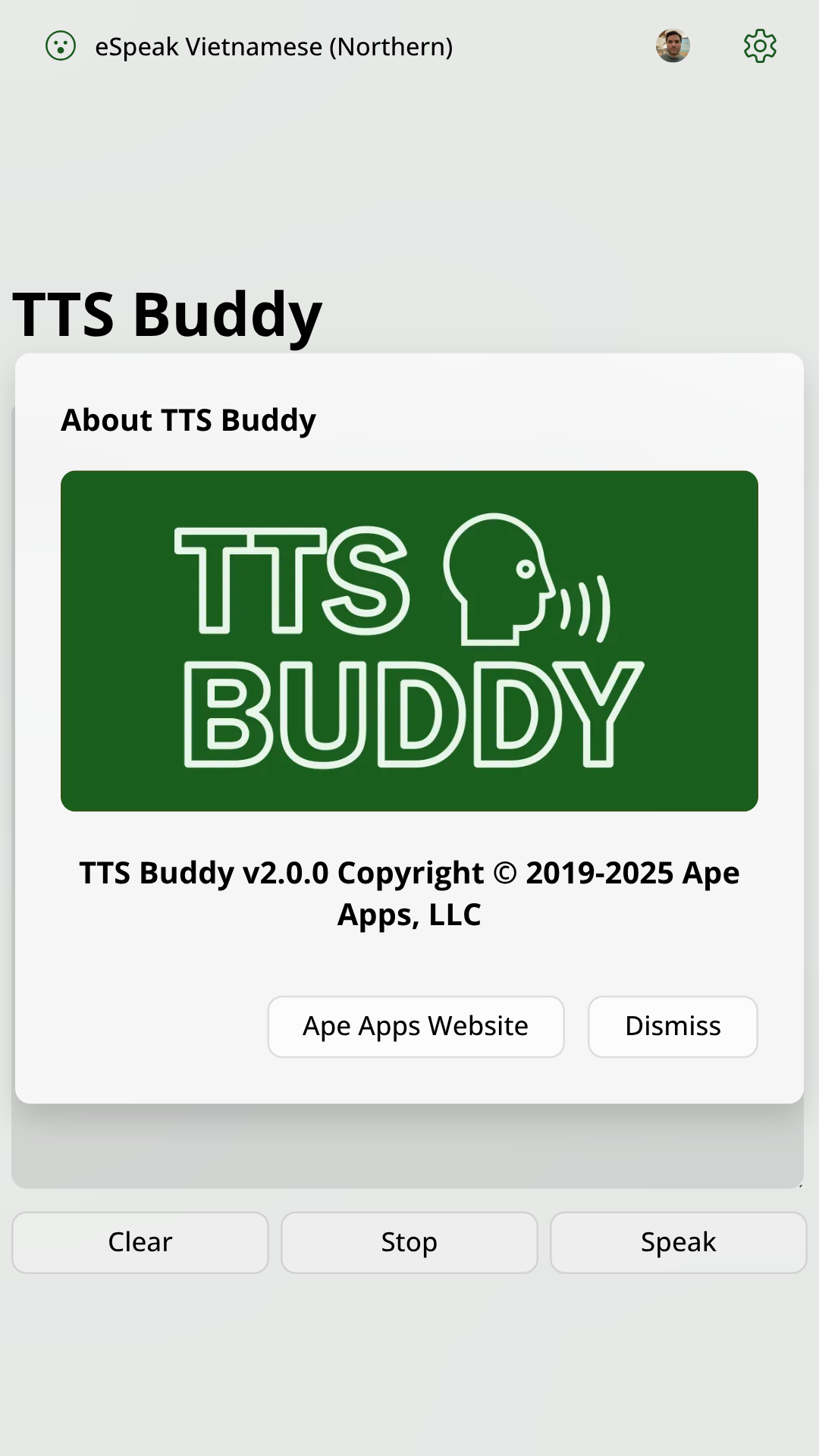 TTS Buddy screenshot