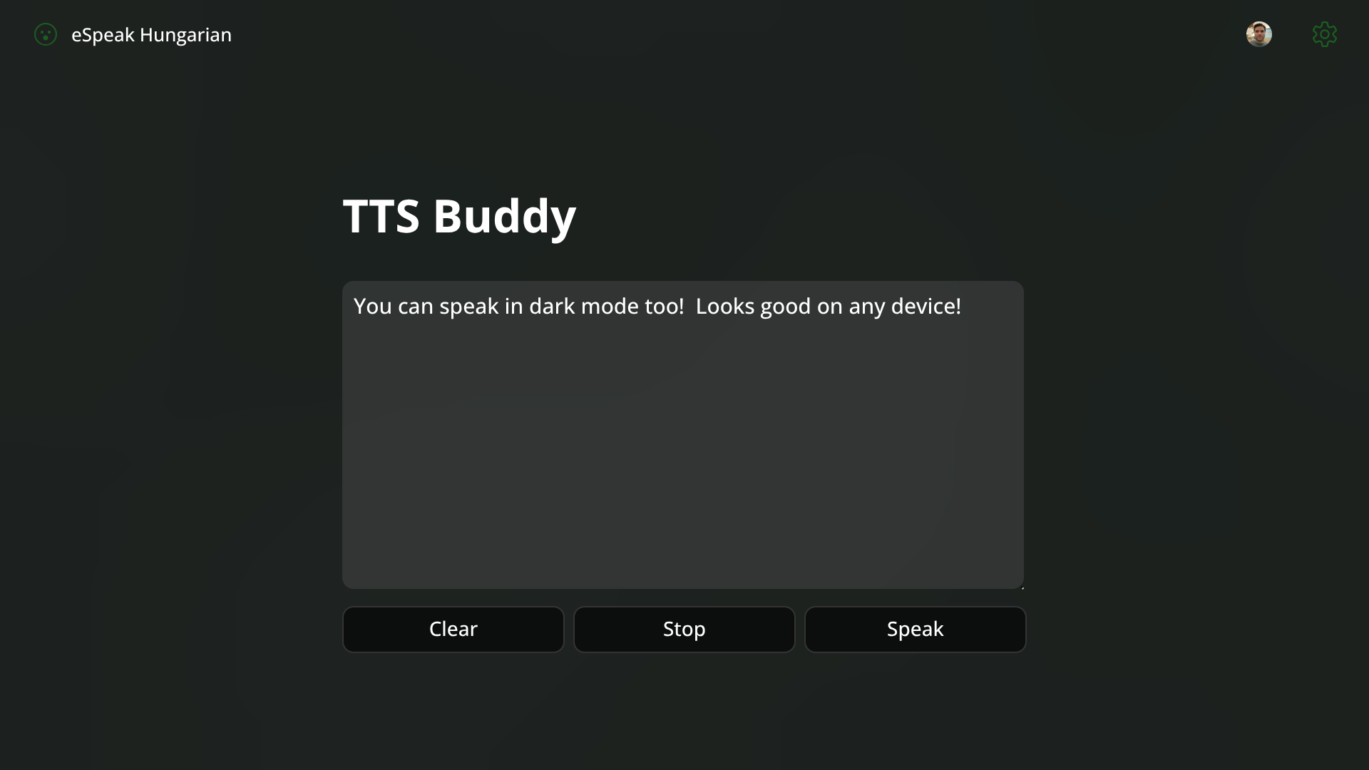 TTS Buddy screenshot