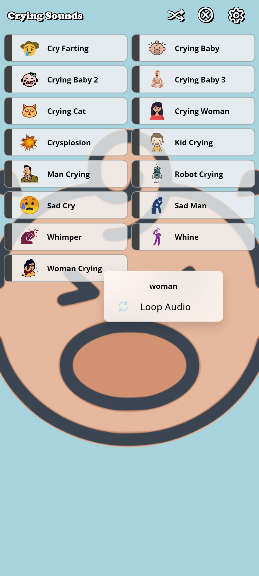 Crying Sounds screenshot