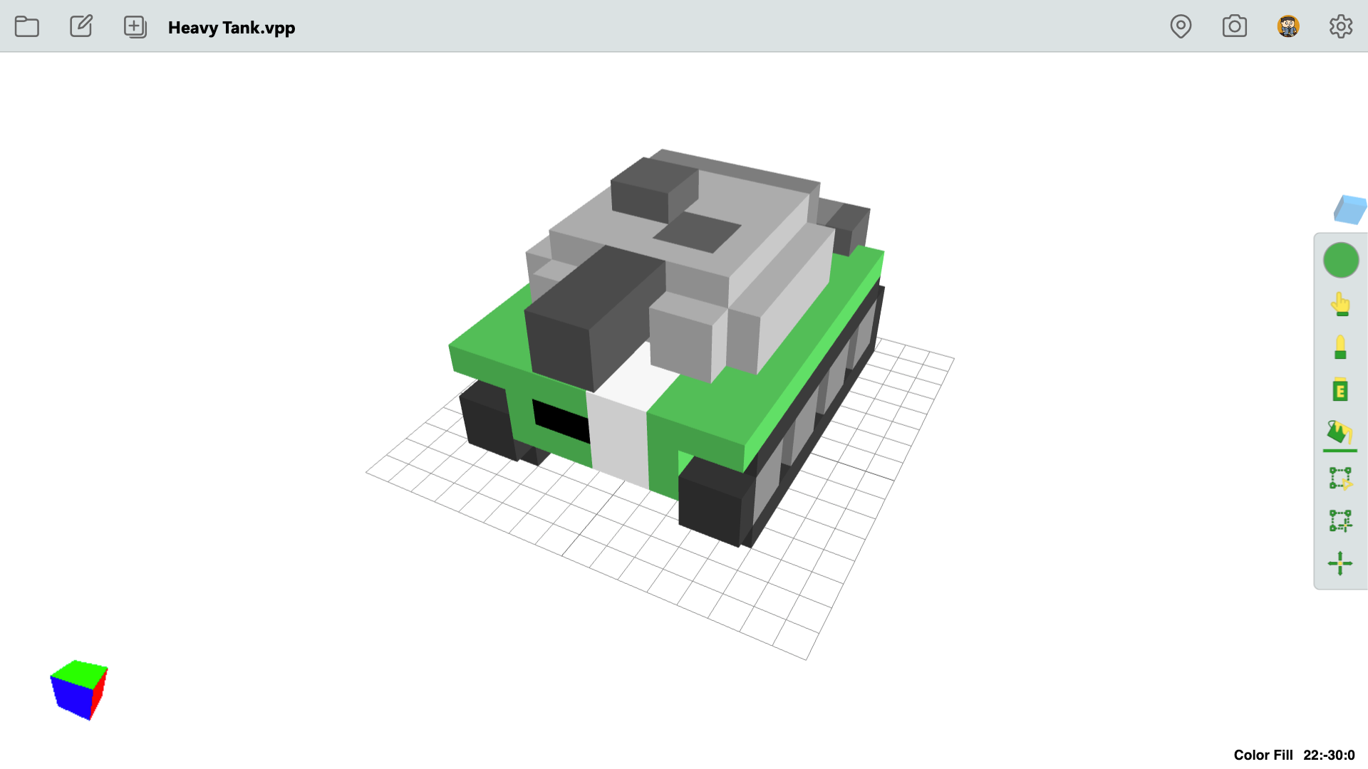 Voxel Paint screenshot