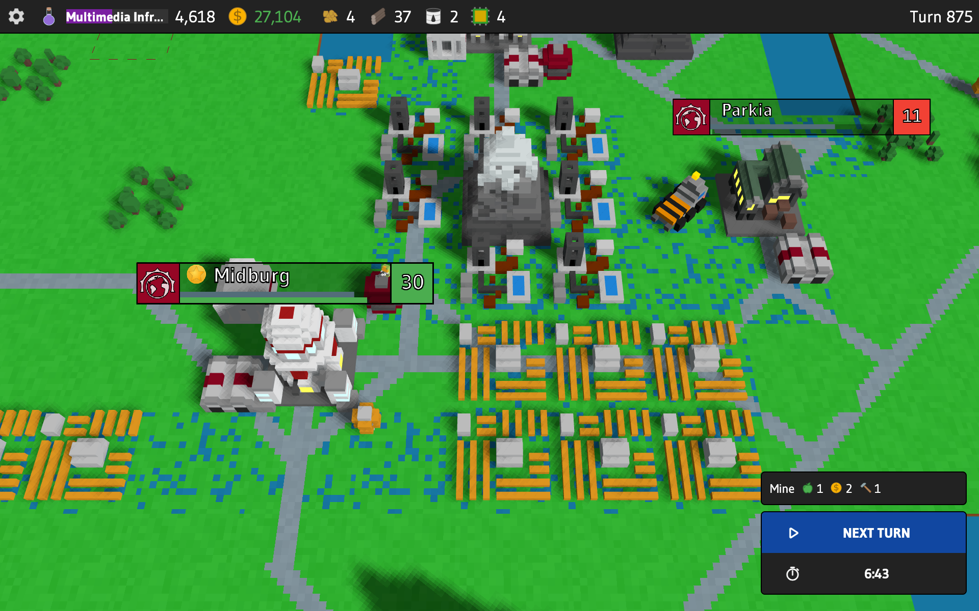 Terra Nova 4X screenshot