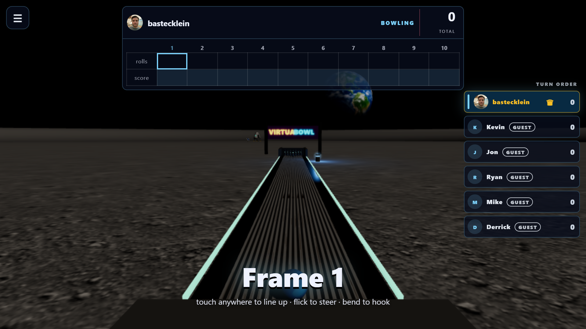 VirtuaBowl screenshot