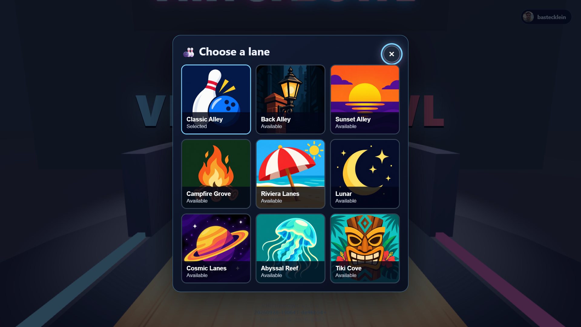VirtuaBowl screenshot