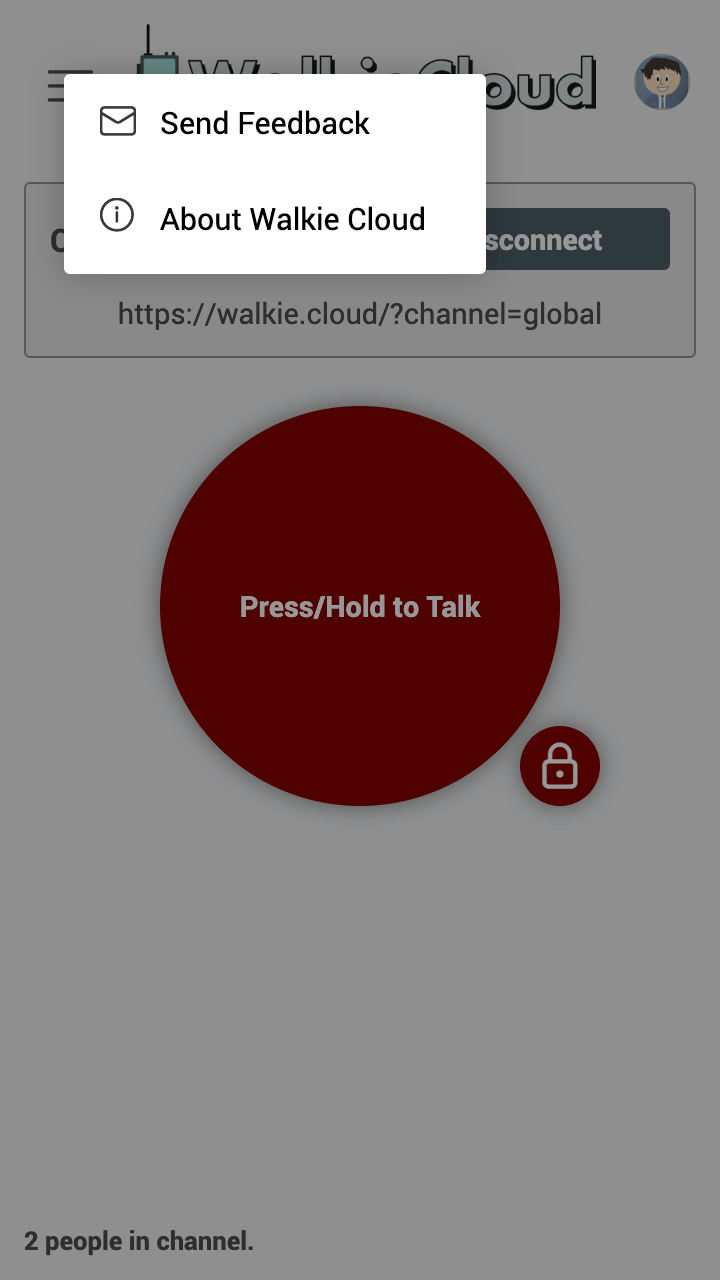 Walkie Cloud screenshot