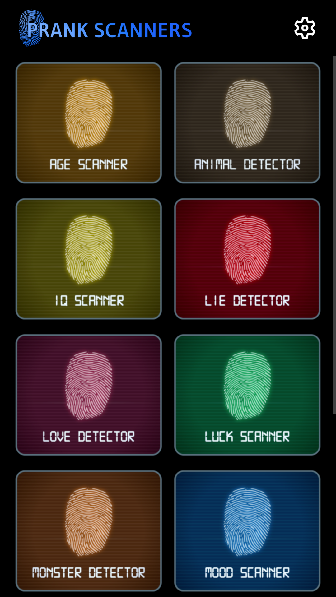 Prank Scanners screenshot