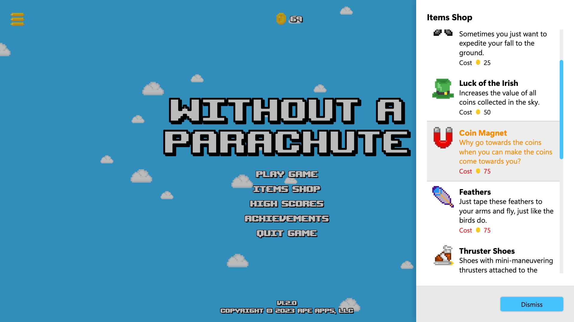 Without a Parachute screenshot