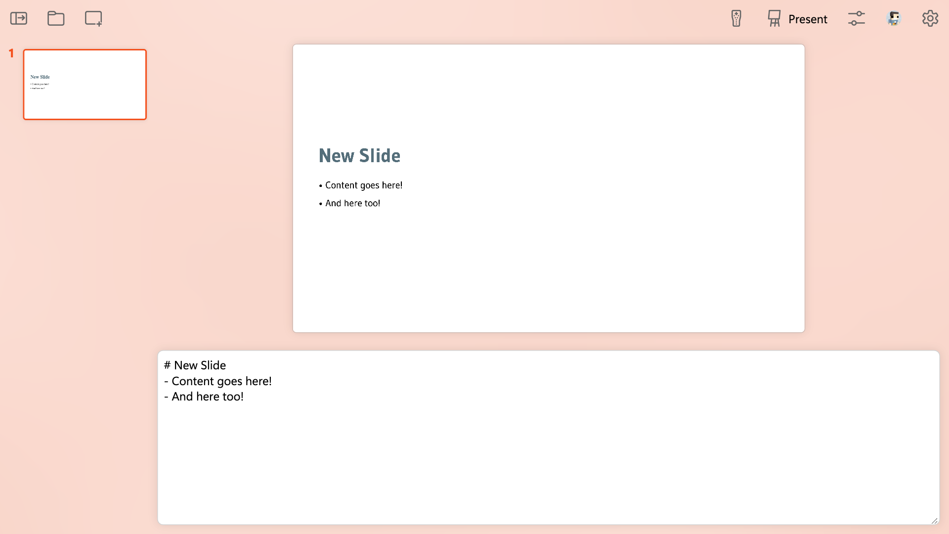 EZ Slides screenshot