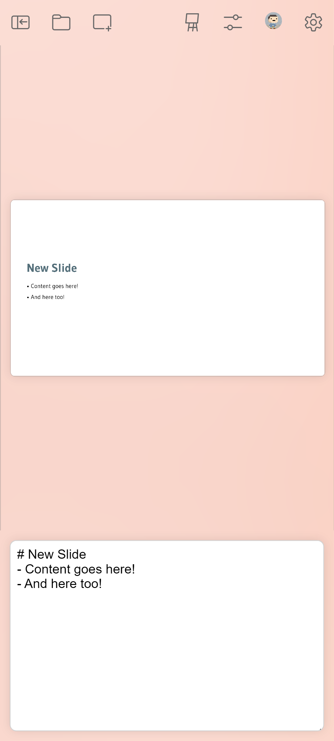 EZ Slides screenshot
