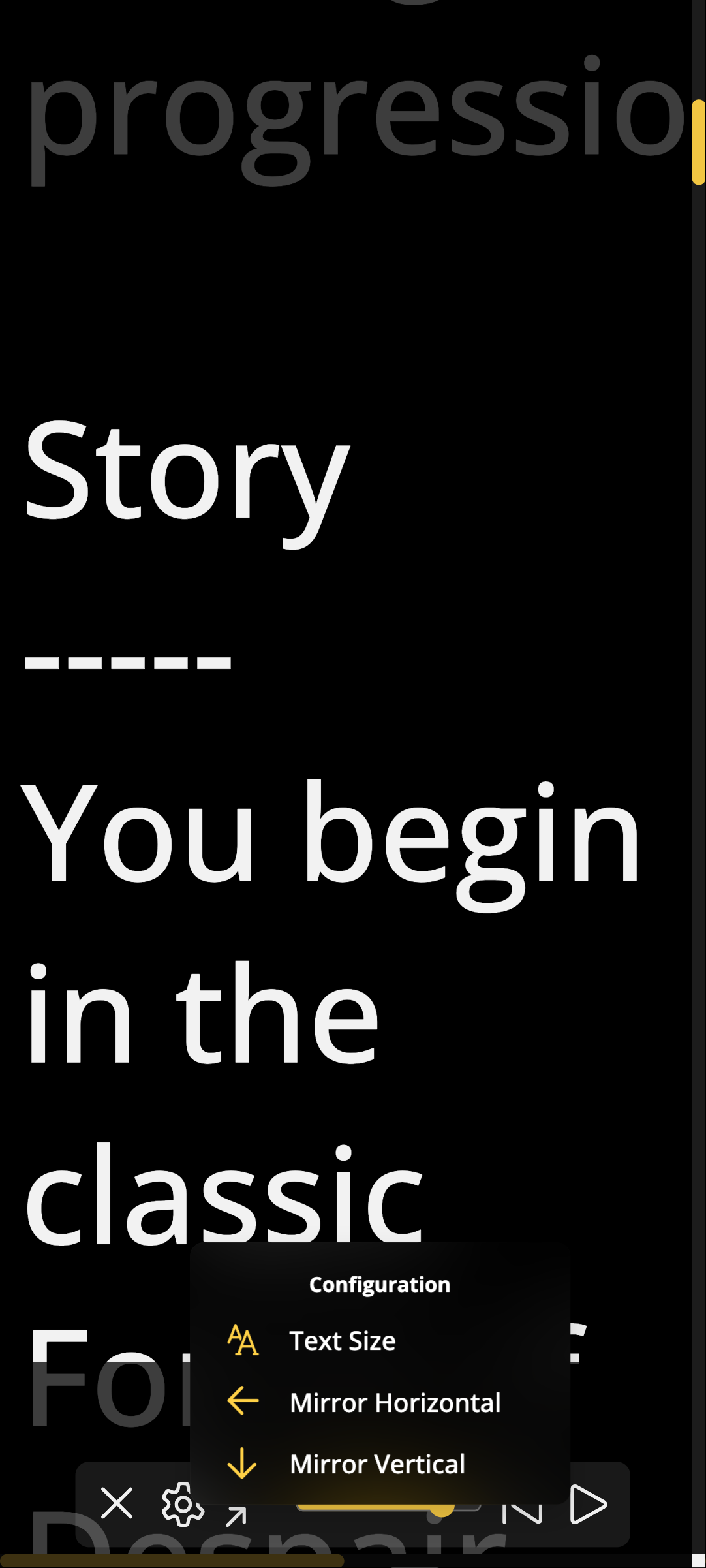 EZ Teleprompter screenshot