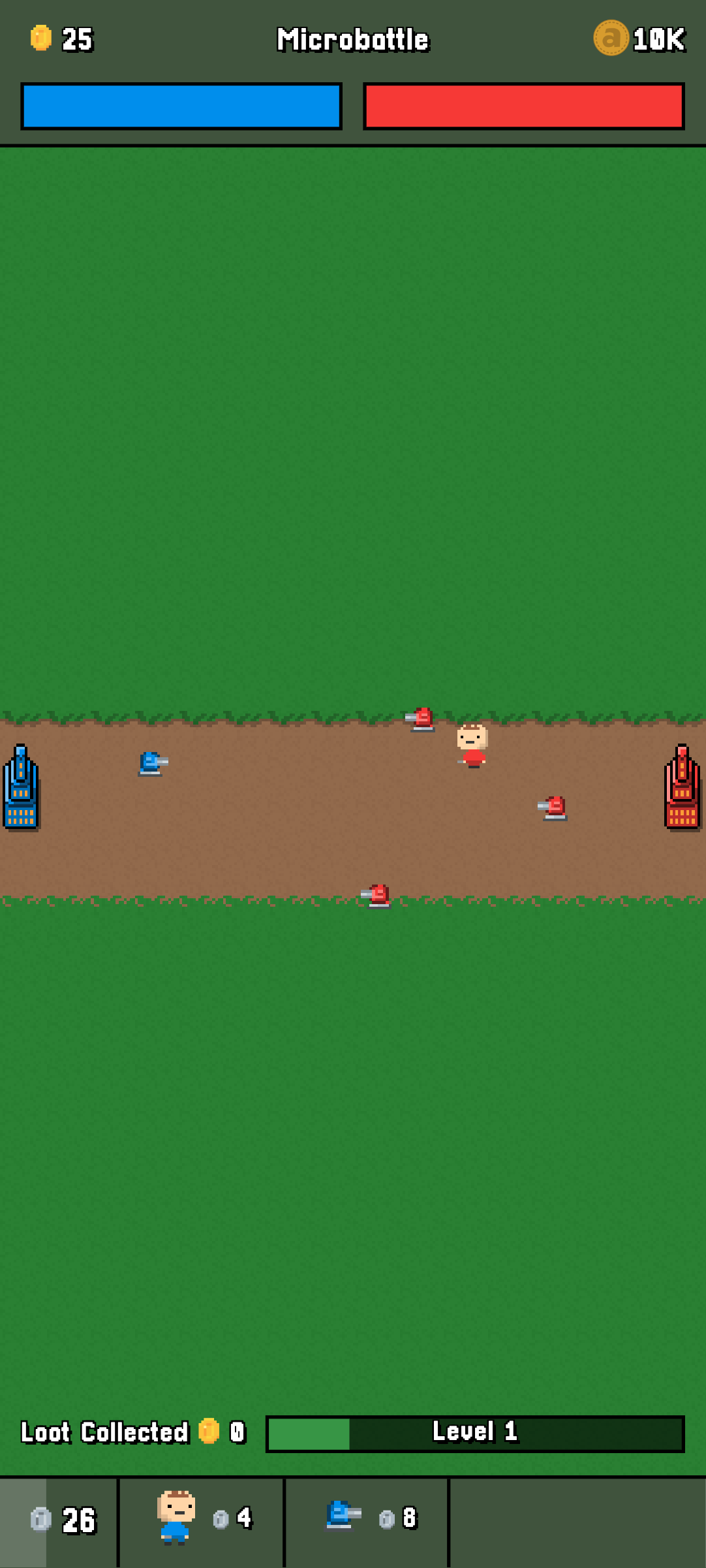 Microbattle screenshot