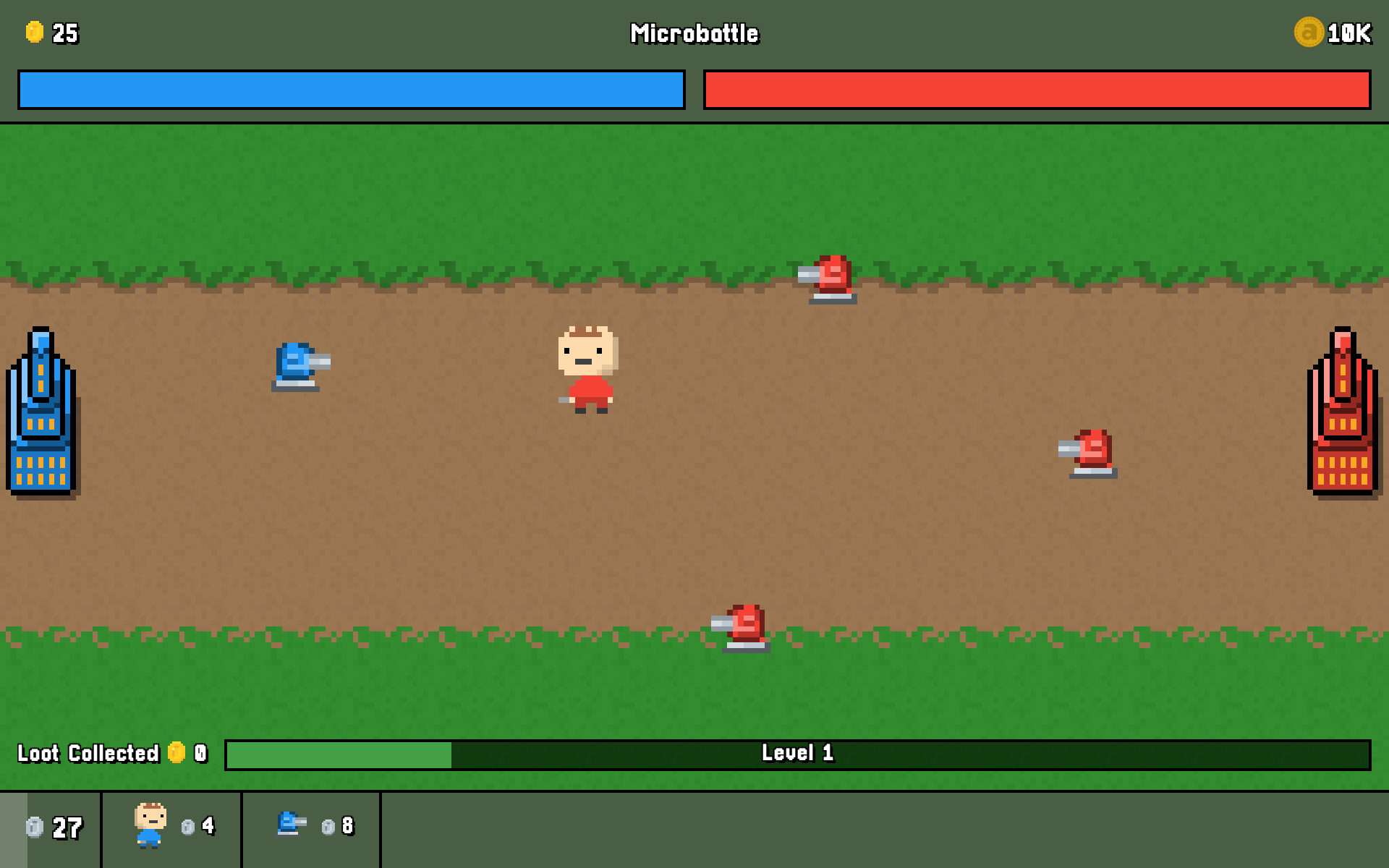 Microbattle screenshot