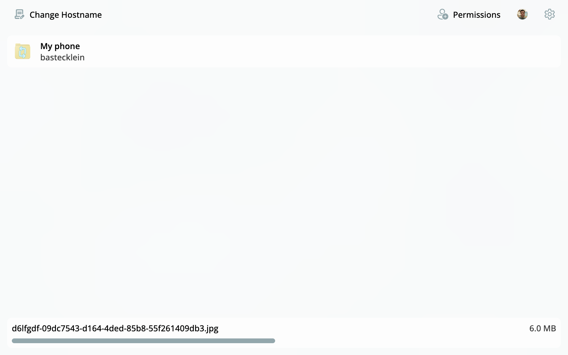 EZ File Transfer screenshot
