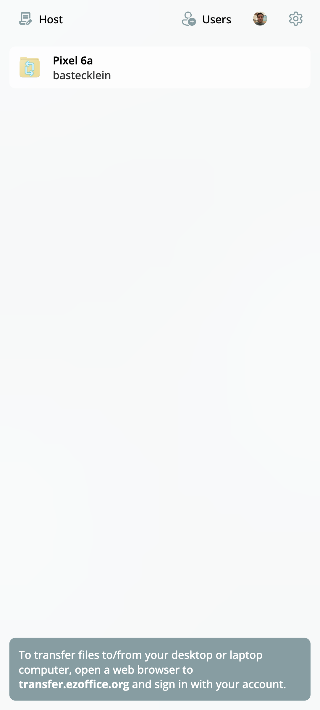 EZ File Transfer screenshot