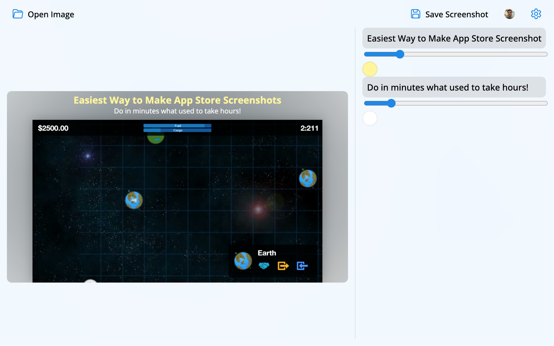 Screen Maker screenshot