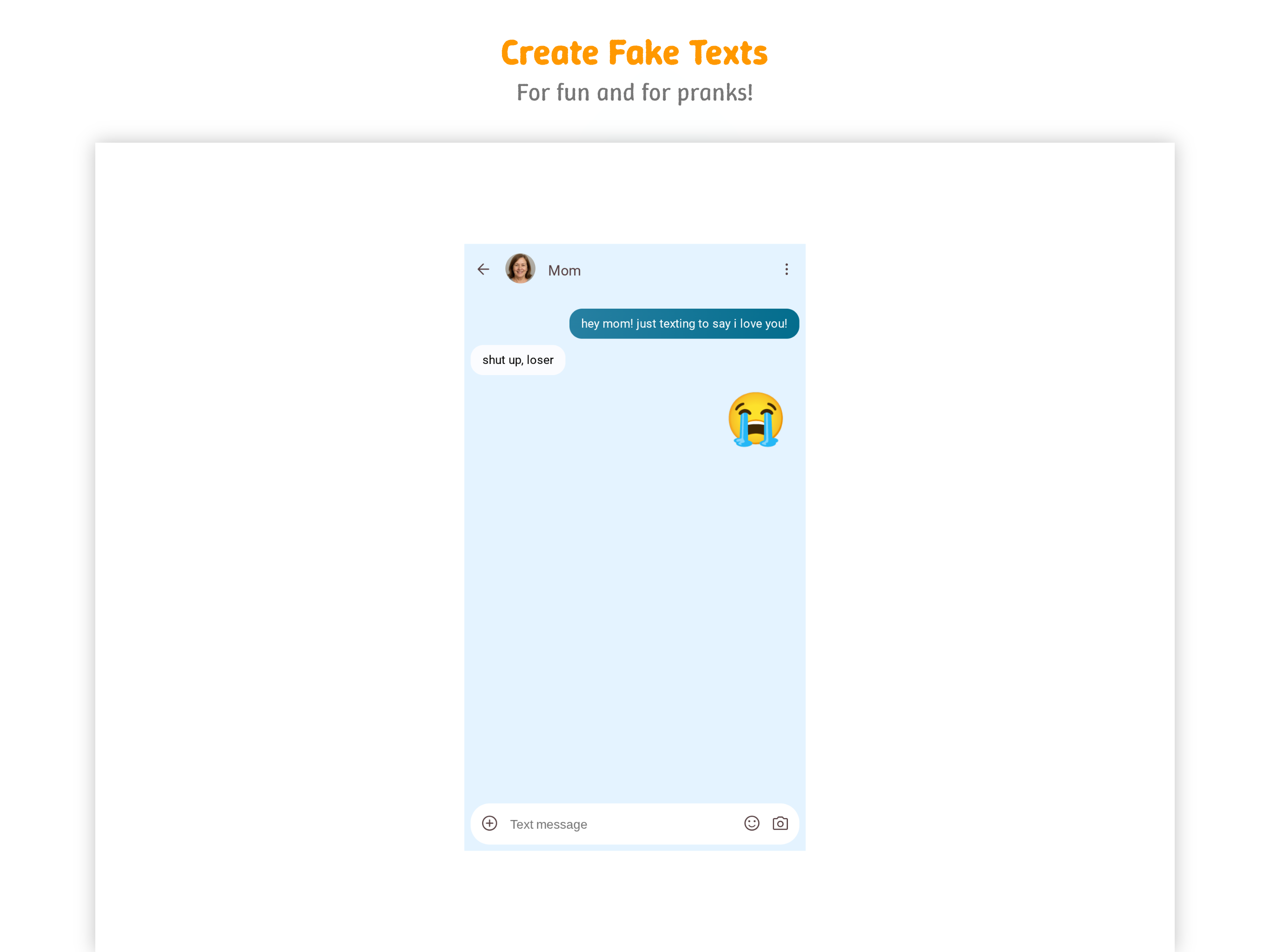 Text Faker screenshot