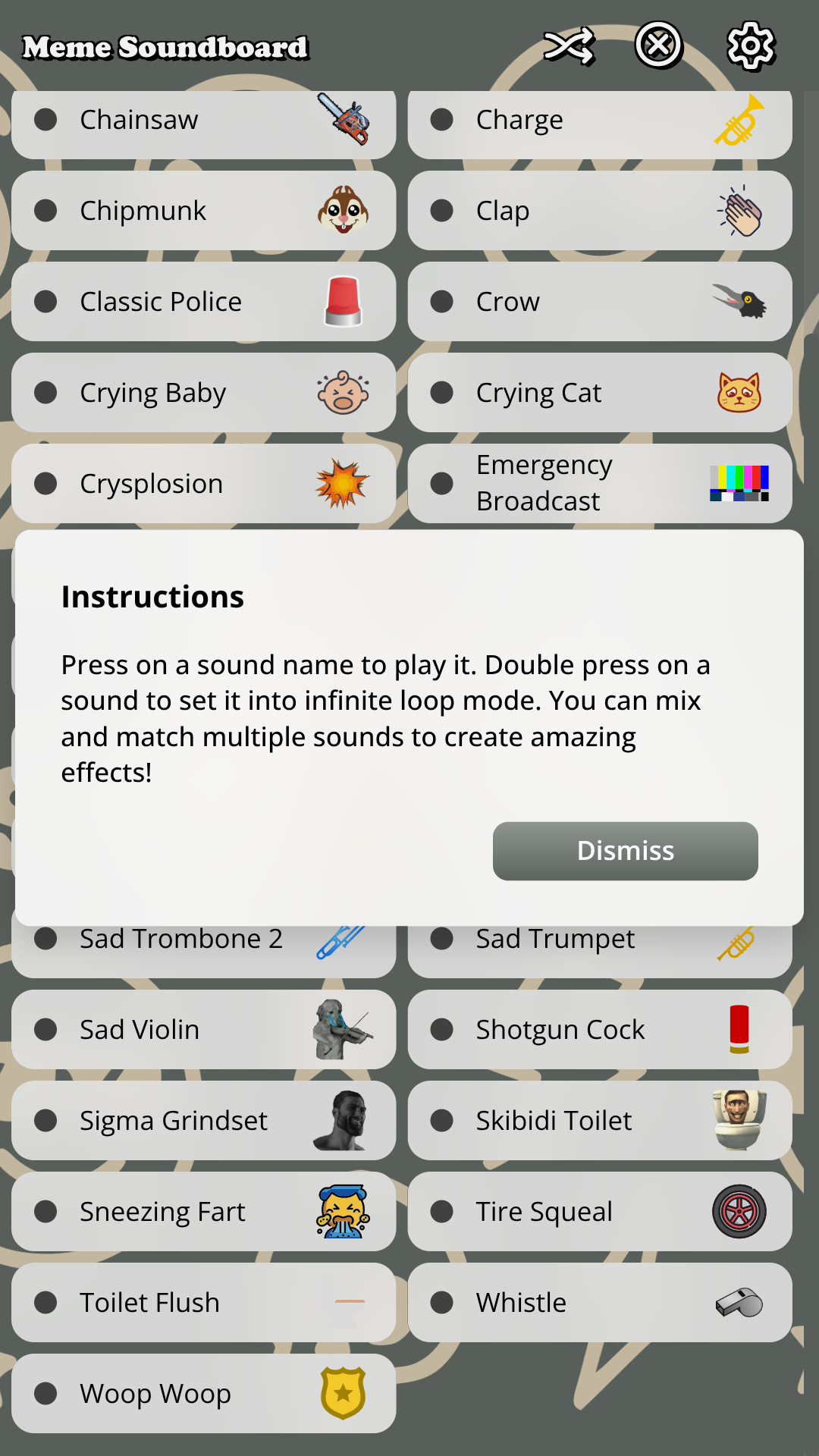 Meme Soundboard screenshot