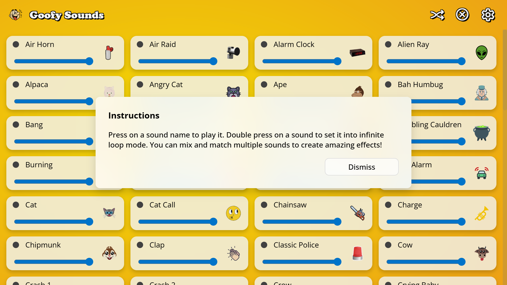 Goofy Sounds screenshot