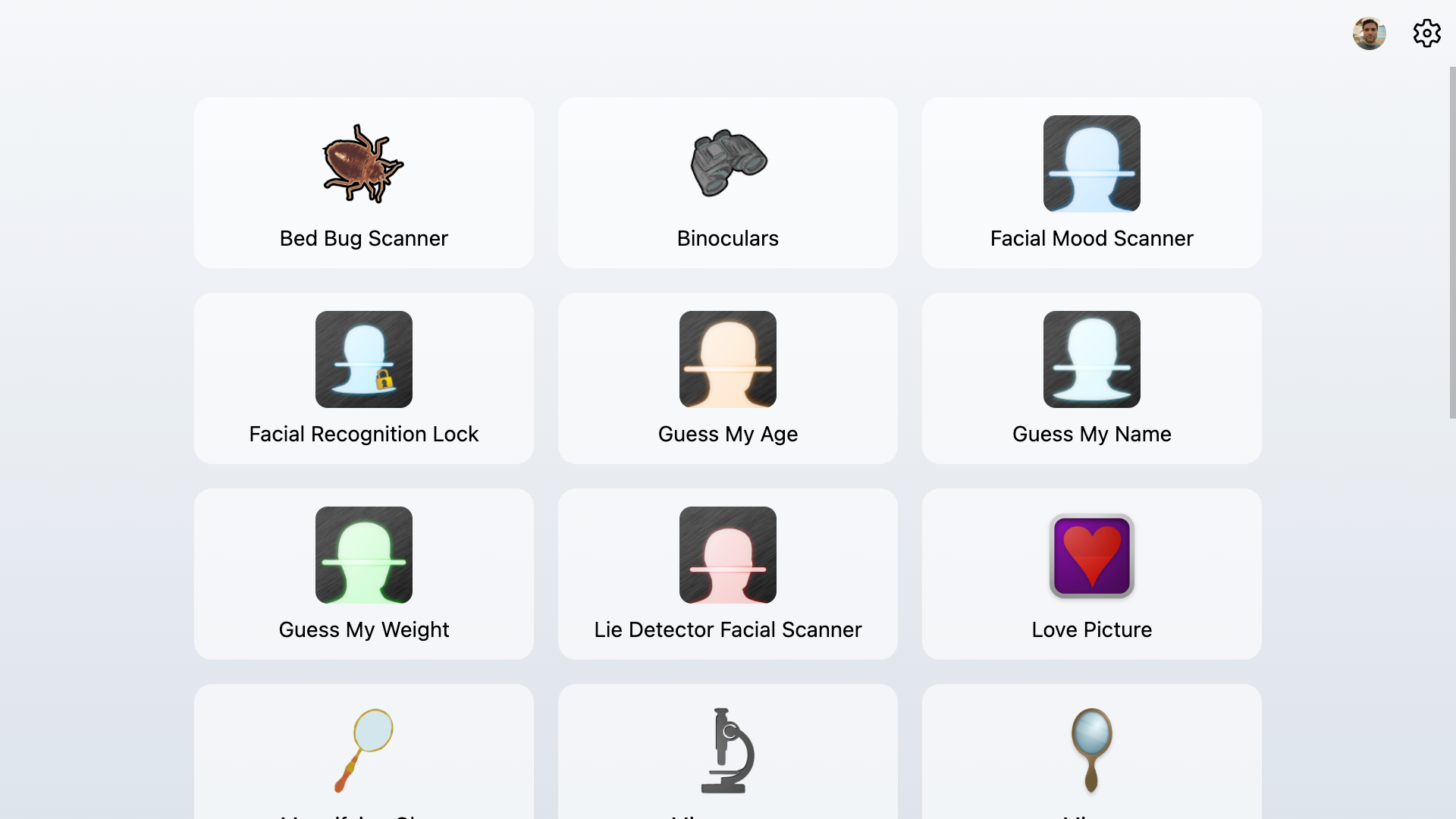 Camera Toys screenshot