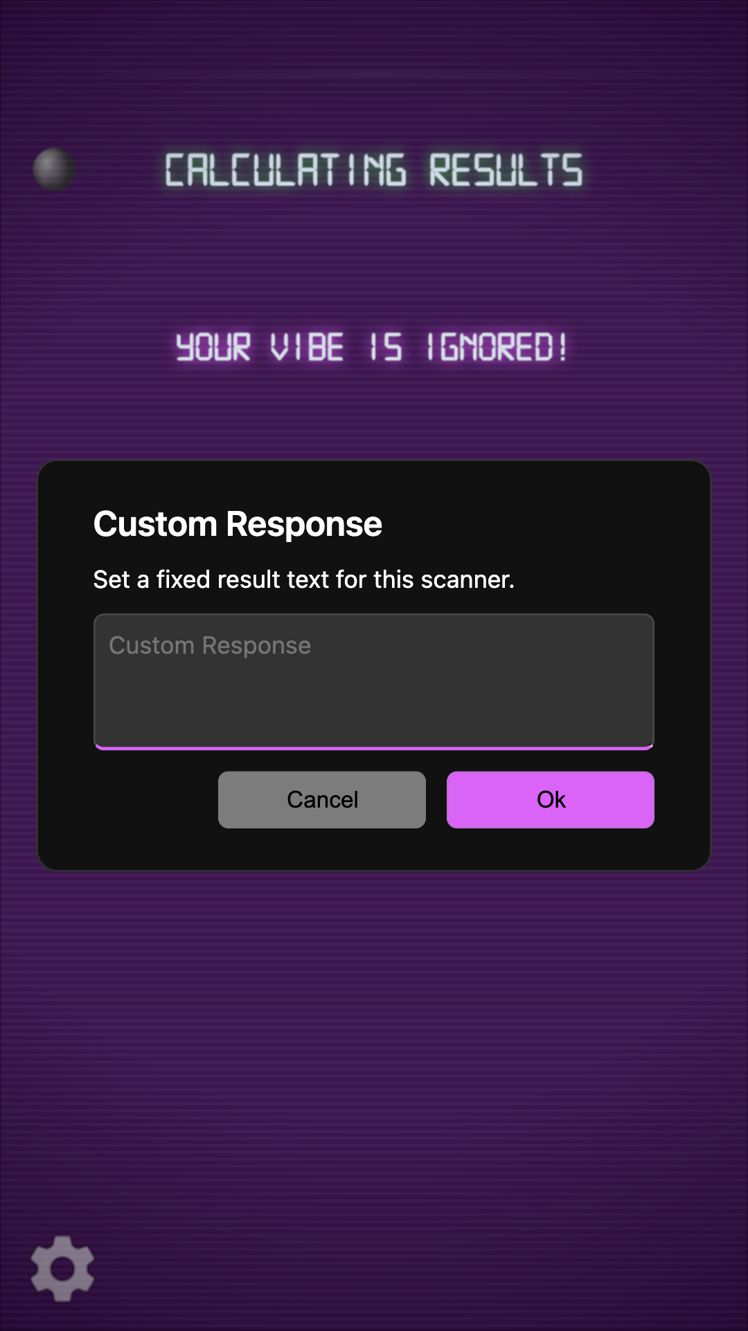 Vibe Scanner screenshot
