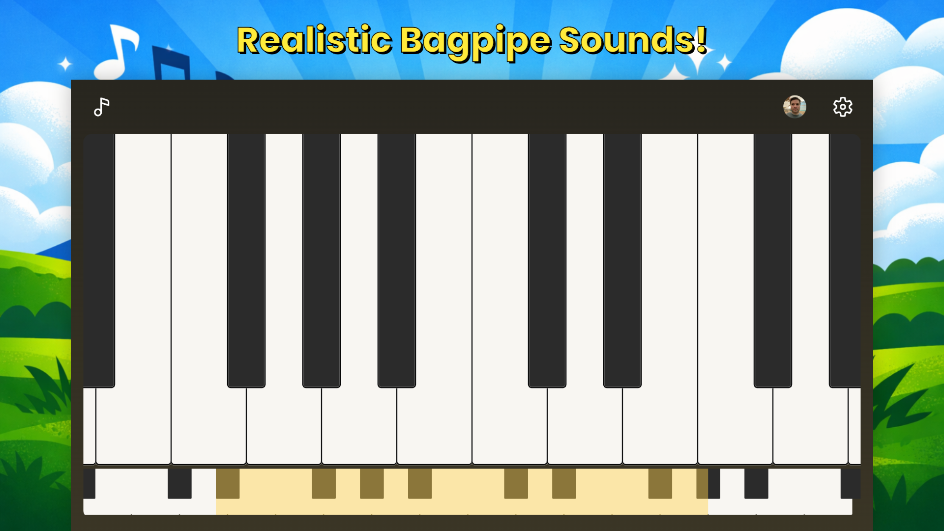 Bagpipes screenshot