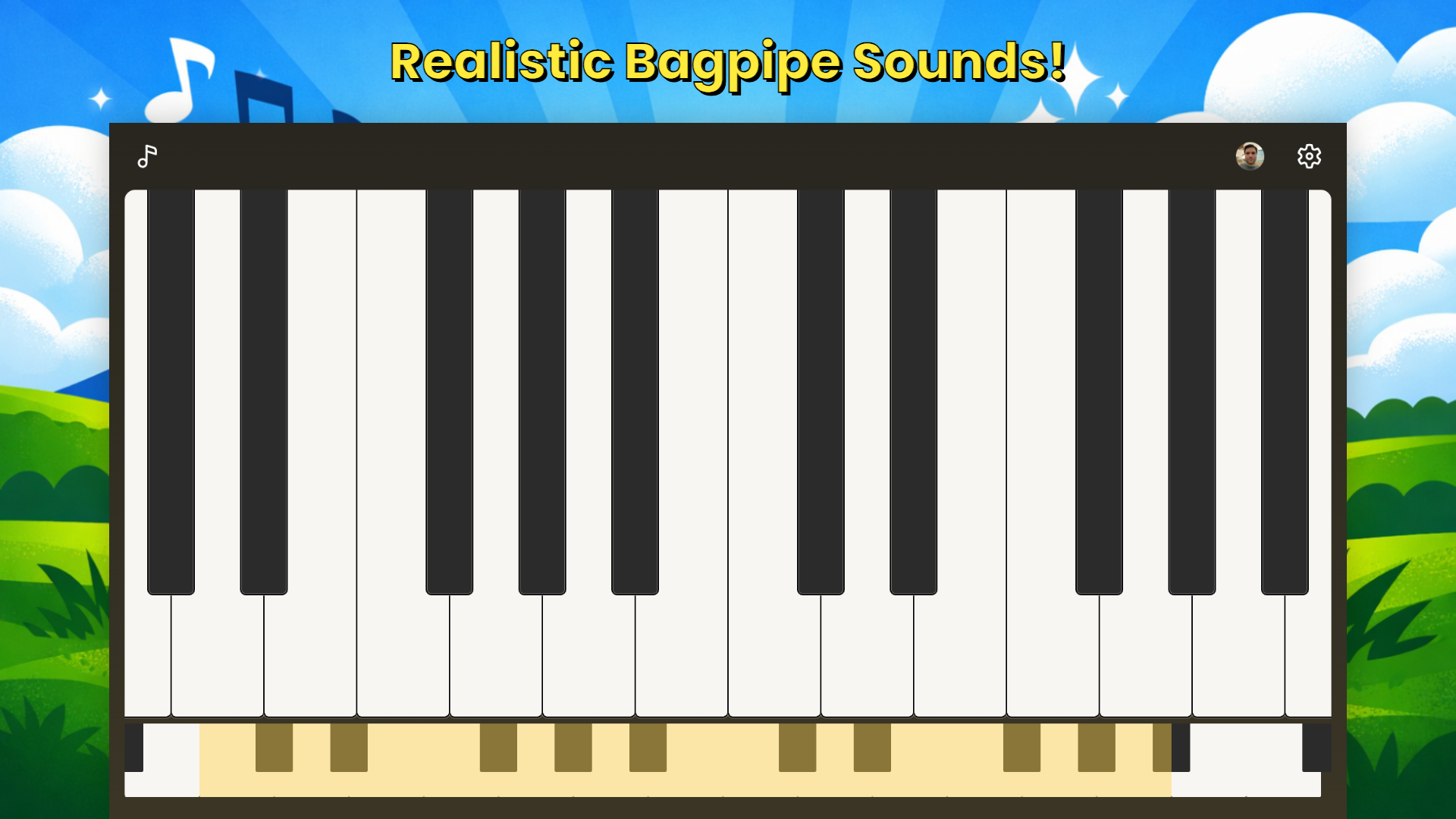 Bagpipes screenshot