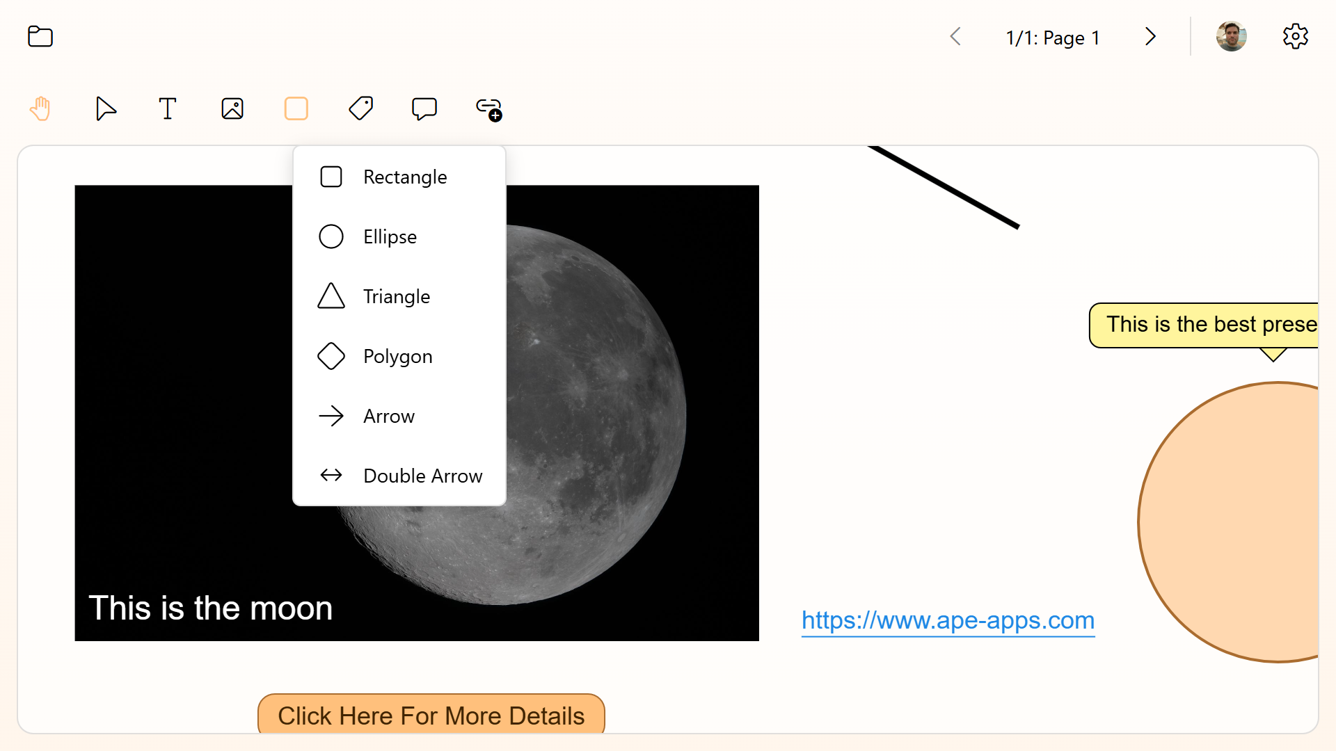 EZ Canvas screenshot