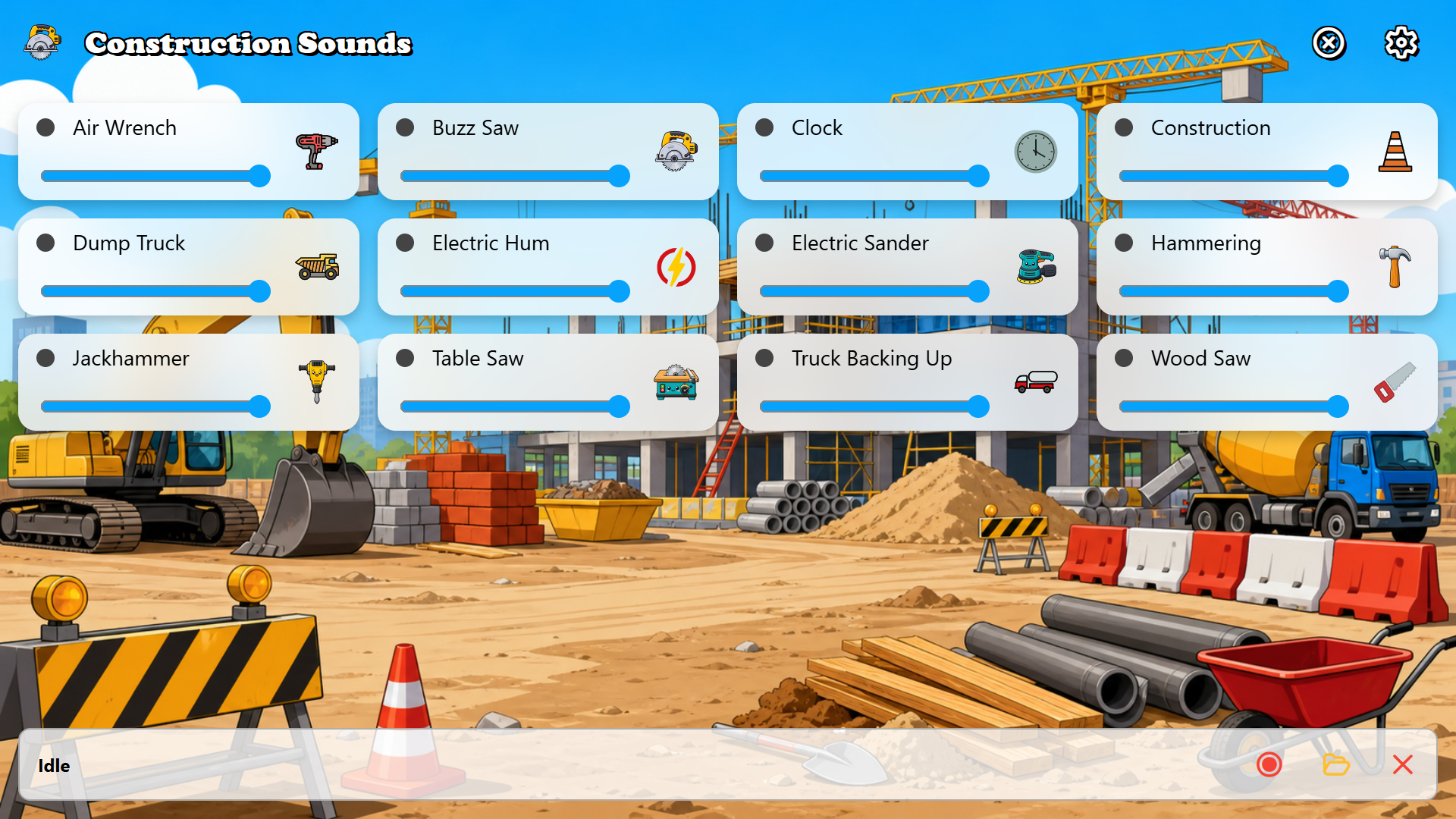 Construction Sounds screenshot