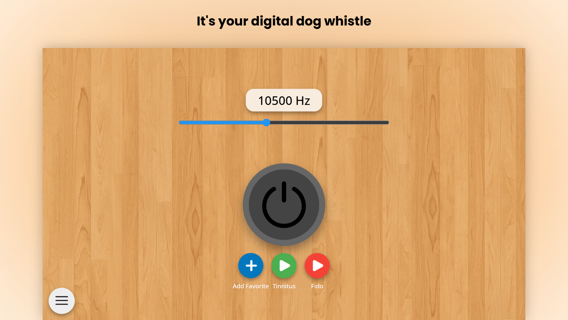 Dog Whistle screenshot