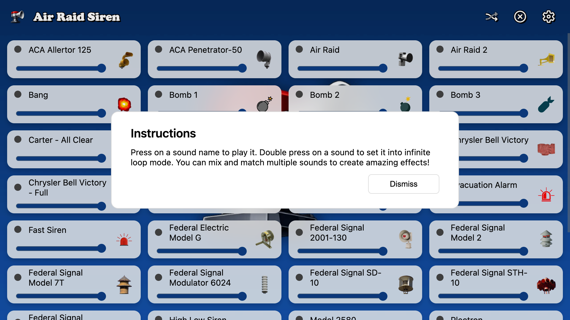 Air Raid Siren screenshot